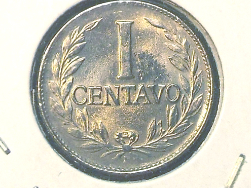 Colombia-1-Cent,-2-Overdates,-1958/48,-1952/42-*check-These-Out-Please
