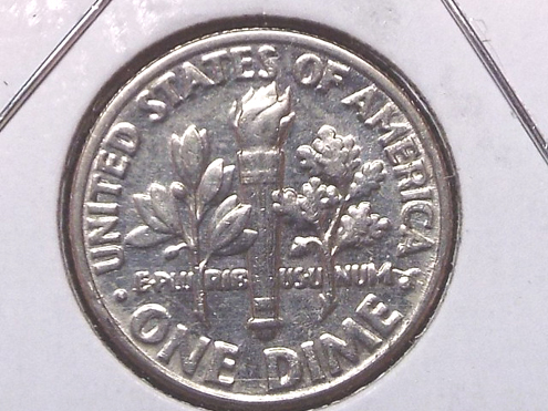 1991-P-Dime,-Extra-Small-Branch-Protruding-From-