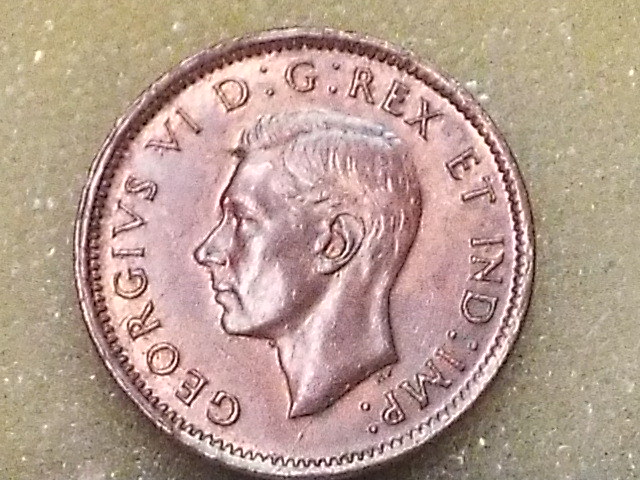 1945-Cent-With-Prominent-Lump-At-Throat