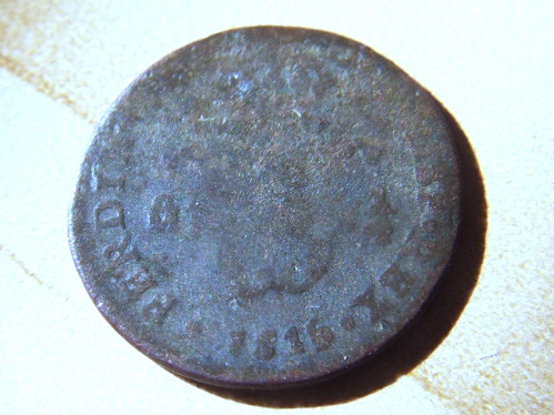 Please-Help-ID-This-Coin.--Looks-Spanish,-But-Cannot-Find.-1/4-Maravedi-?