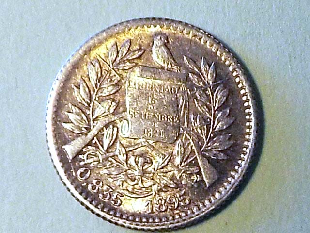 Another-New-Find---Guatemala-1895-Half-Real-Great-Double-Die-Obverse