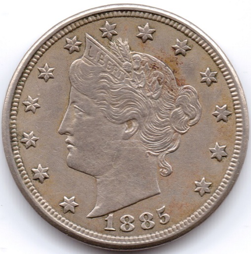 1885-5-Cent
