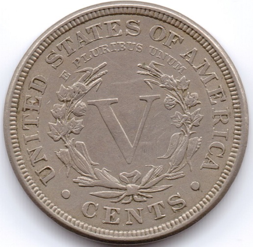 1885-5-Cent