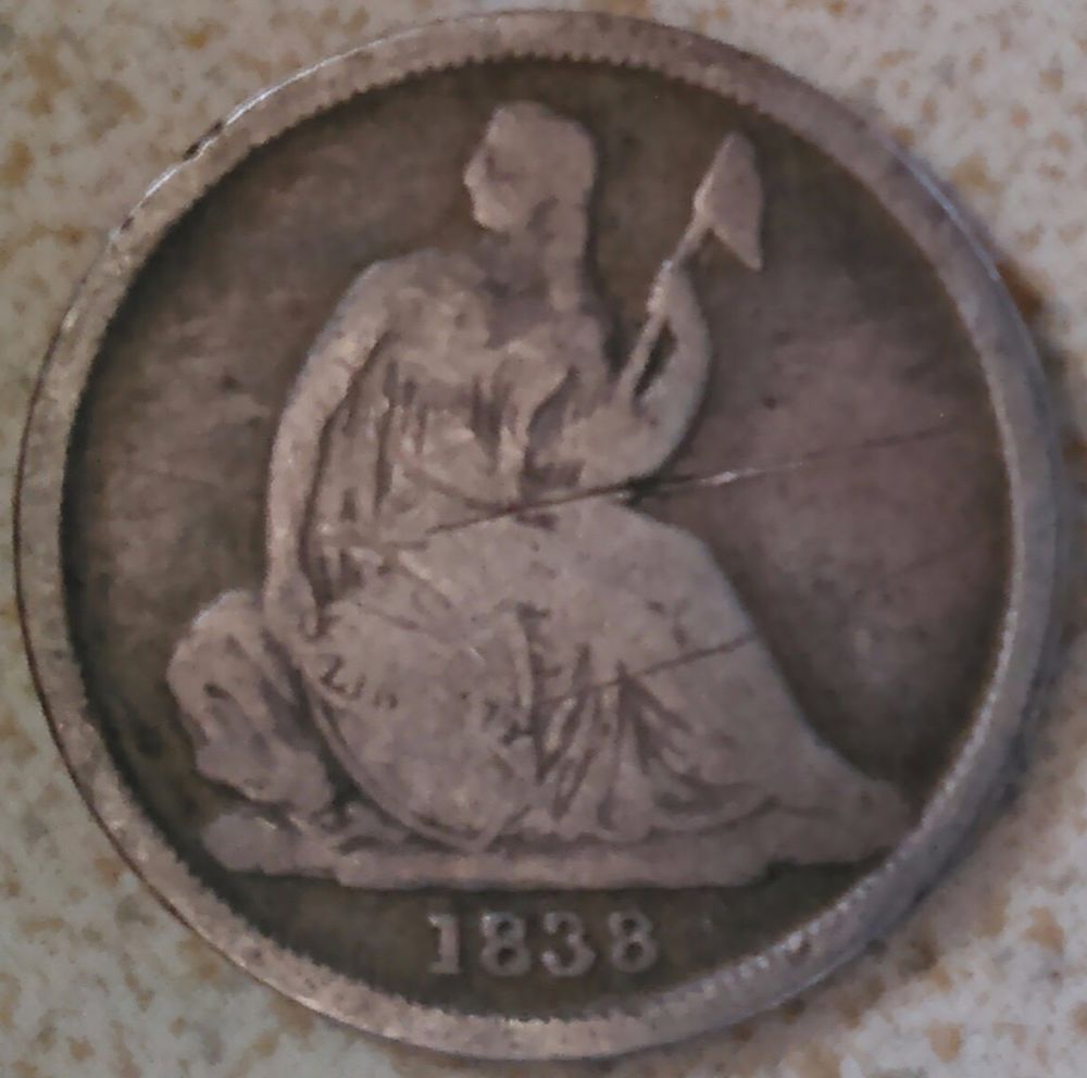 1838-O-Dime