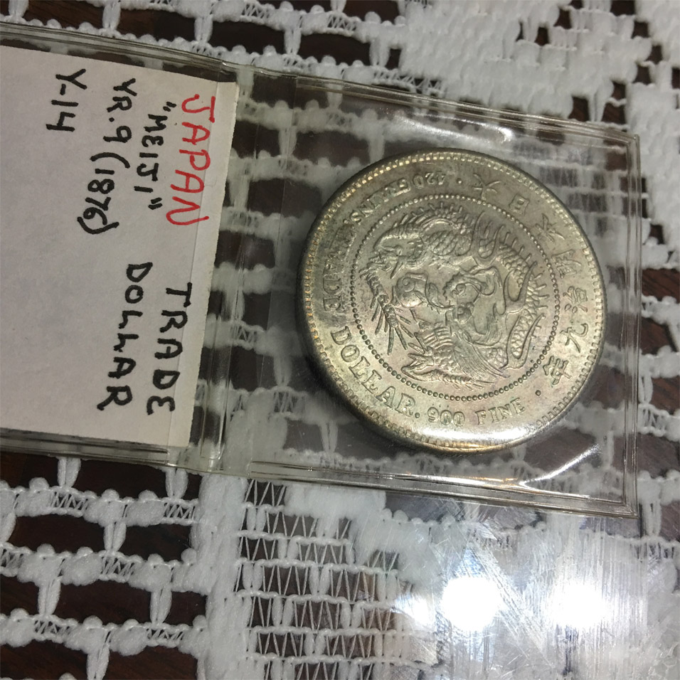 Japan-Meiji-Yr-9---1876-Trade-Dollar