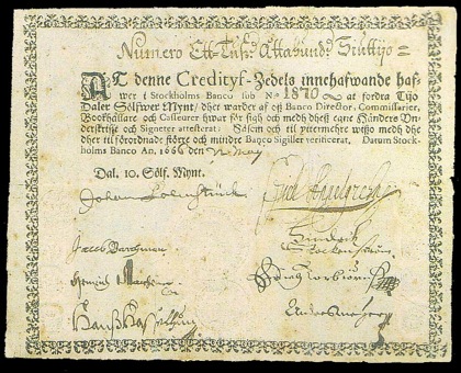 1666-Swedish-Daler-Help!-Id:-Likely-Sterling-Silver-Commemoriative-Ingot-Of-Swedish-Banknote