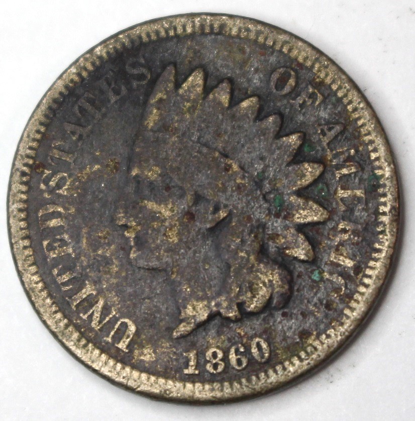 1860-Indian-Head-Penny-For-Grading