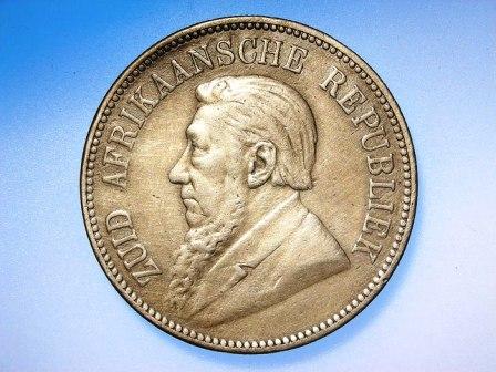 Grading-1892-Zar-5-Shillings-Scarce-Double-Shaft