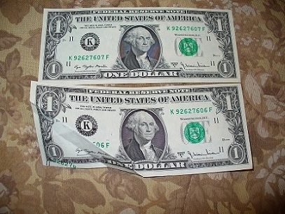 Folded-Misprint-On-Dollar