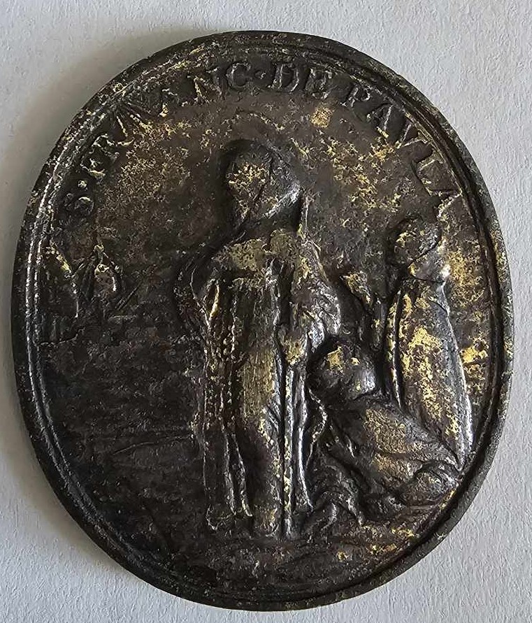 Unknown-Possible-Religious-Coin?-Id:-Likely-Order-Of-Minims-Religious-Medal