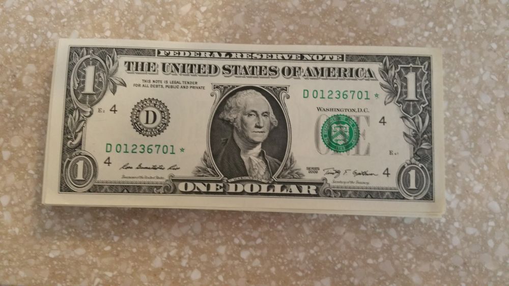 Uncirculated-Star-$1-Notes