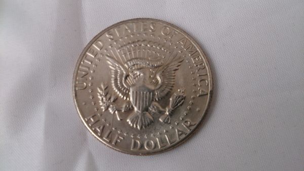 1974-Kennedy-Half-Dollar-With-A-Mark