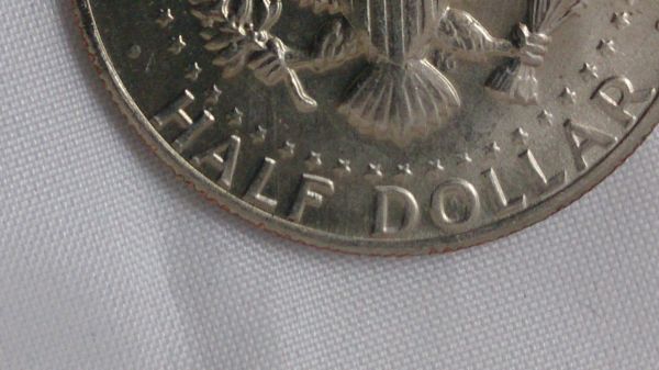 1974-Kennedy-Half-Dollar-With-A-Mark