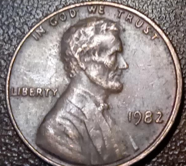 1982-Error-Penny-With-Stamp-On-Face-Need-To-Know-Something-About-It