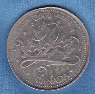 Canadian-Quarter-Struck-On-US-Nickel-Planchet
