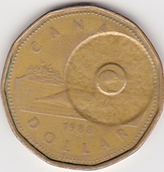 Loon-$-Struck-Through-Round-Washer
