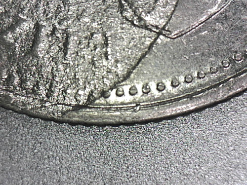 Quarter-Struck-Through-Thin-Cent-Layer