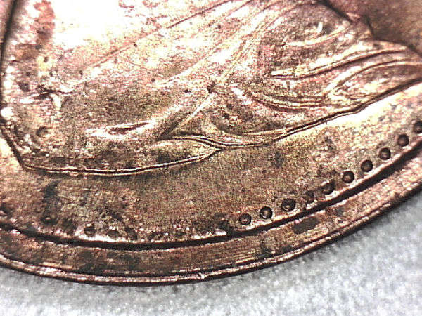 1967-Cent-Struck-Through-Struck-Fragment