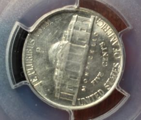 1945-P-War-Nickel-Struck-Through-Struck-Fragment