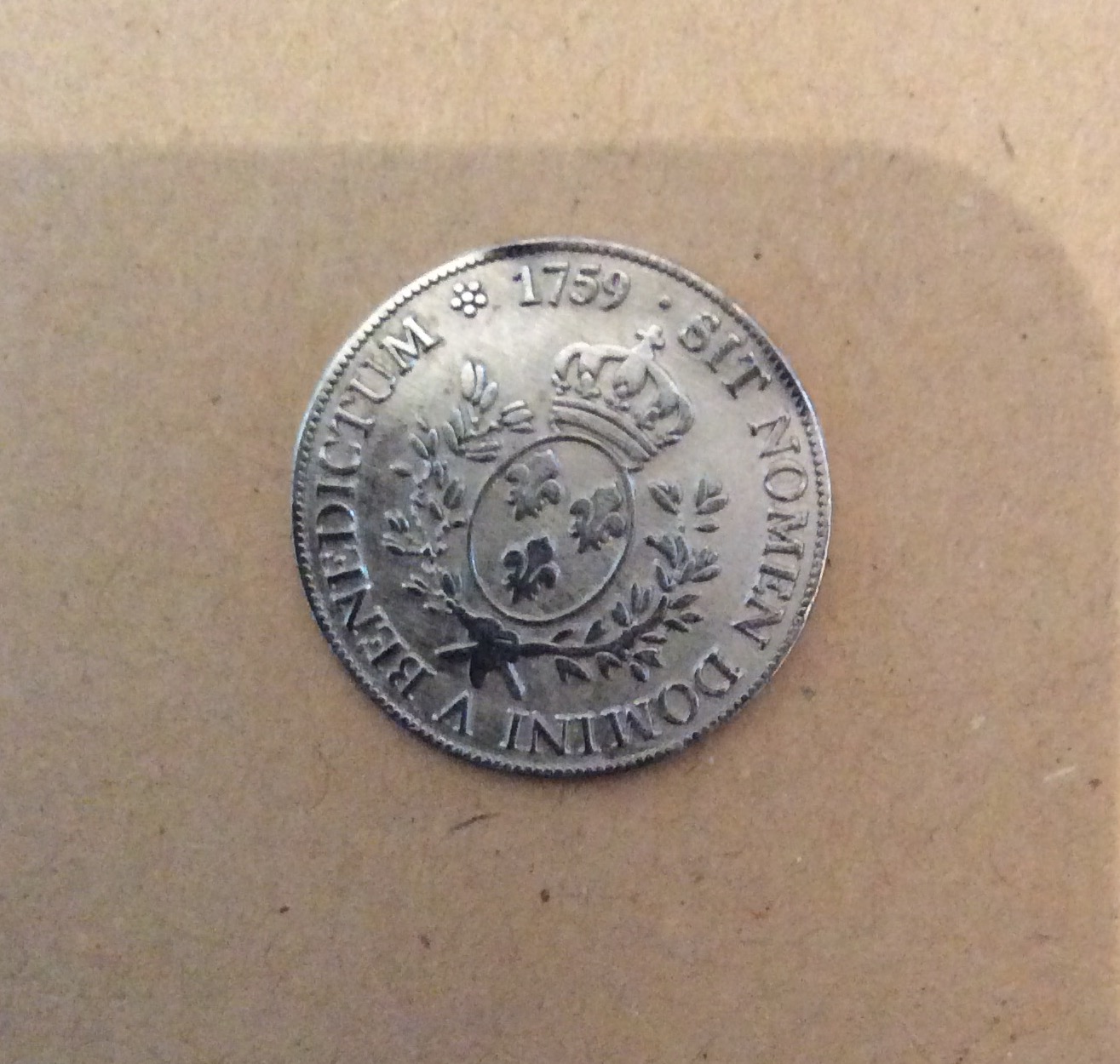 Possibly-French,-Possibly-Fake-Coin-1759-Please-Help