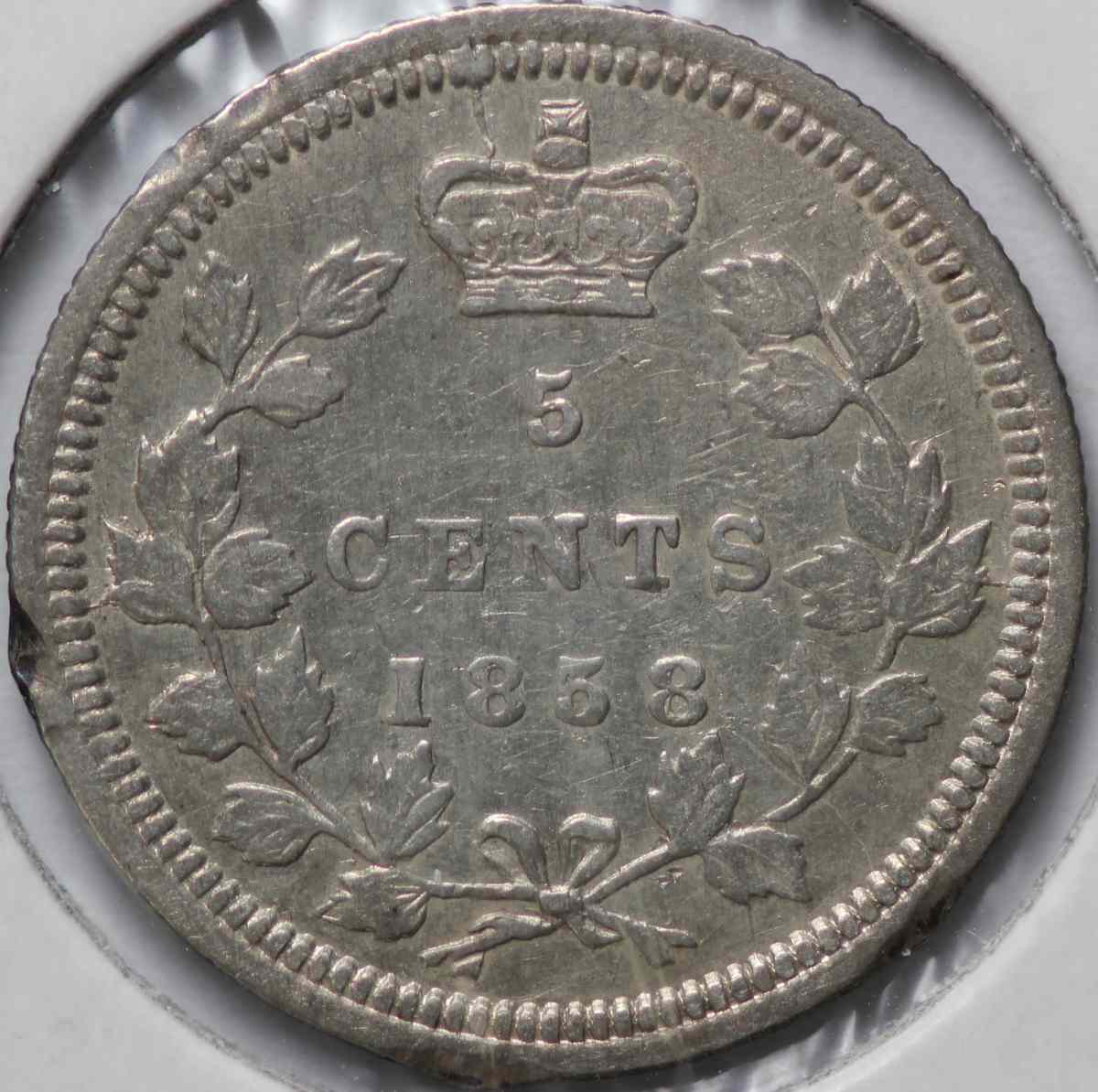 1858-Large-Date--5-Cent-Varities
