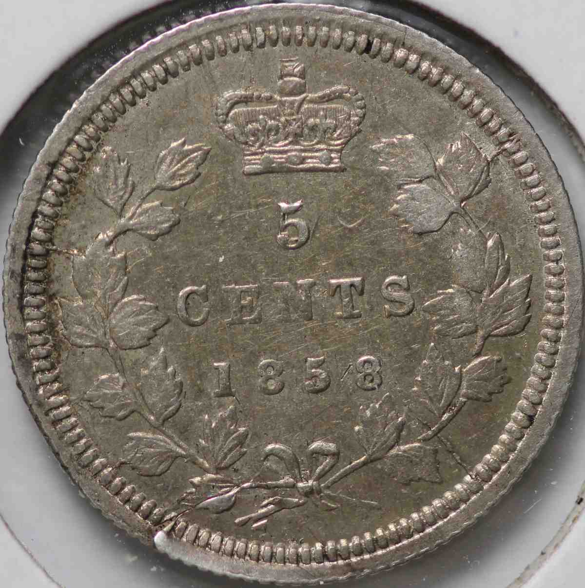 1858-Large-Date--5-Cent-Varities
