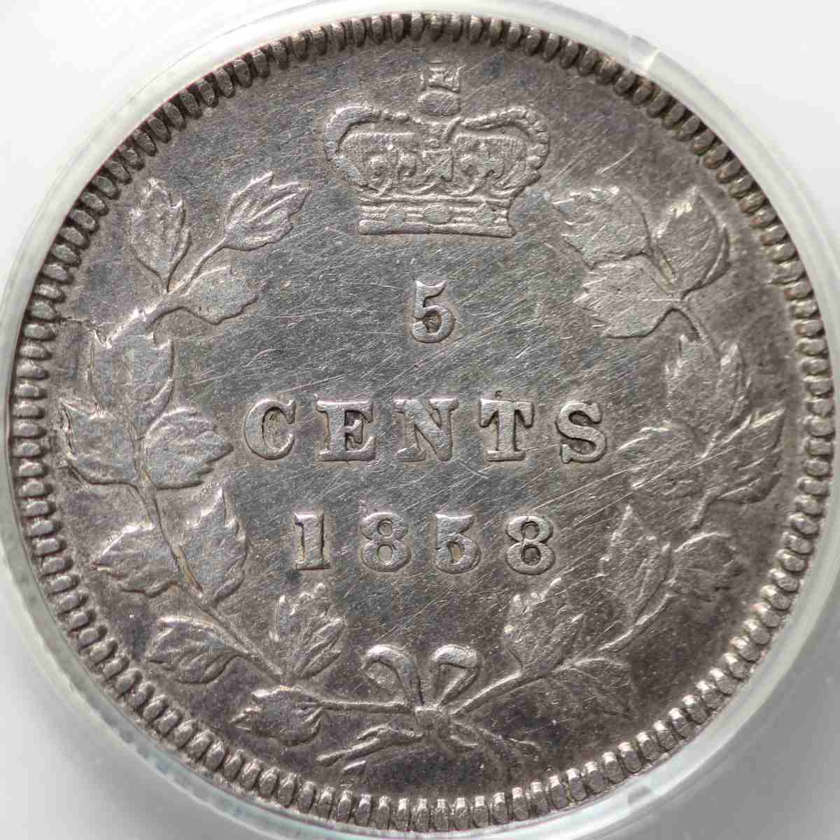 1858-Large-Date--5-Cent-Varities