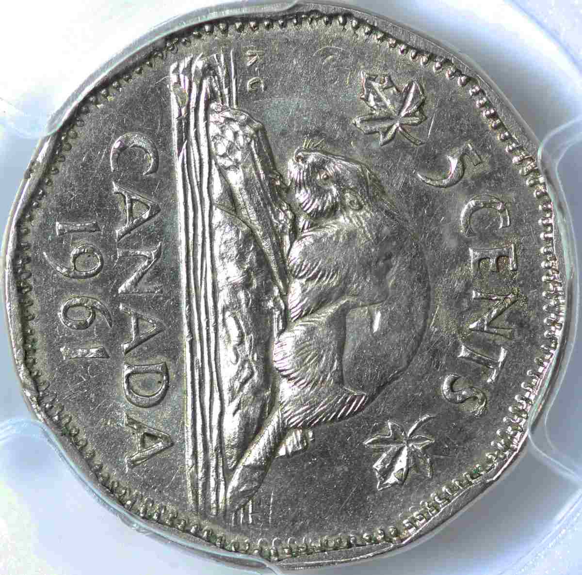 1961-Five-Cent-Fo/Ds