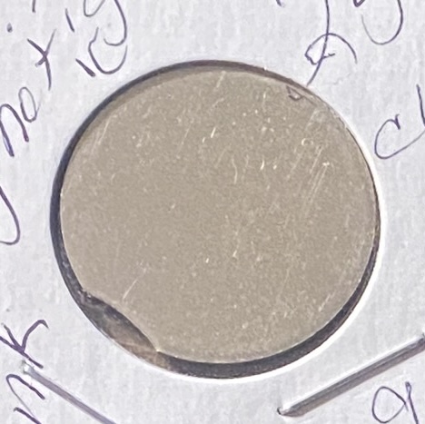 1968-Type-1-Planchet-25-Cent-Magnetic-5.1-Grams