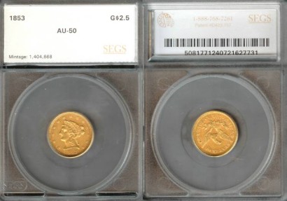 1853-Quarter-Eagle-Grading