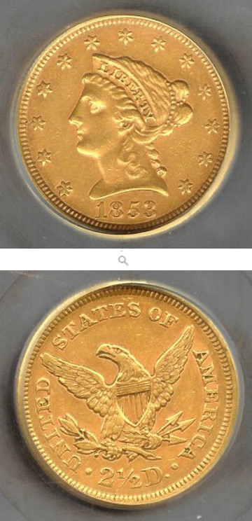1853-Quarter-Eagle-Grading