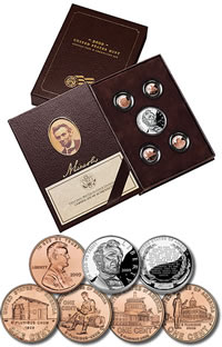 Lincoln Coin and Chronicles Set