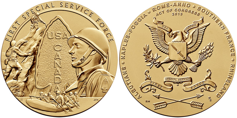 First-Special-Service-Force-Receives-Congressional-Gold-Medal