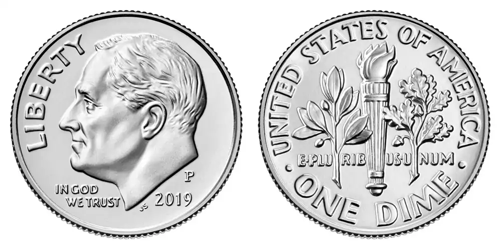 2019 P Roosevelt Dime 2019 P Roosevelt Dime