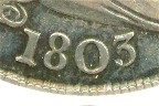 1803 Draped Bust Dollar Small 3 Variety