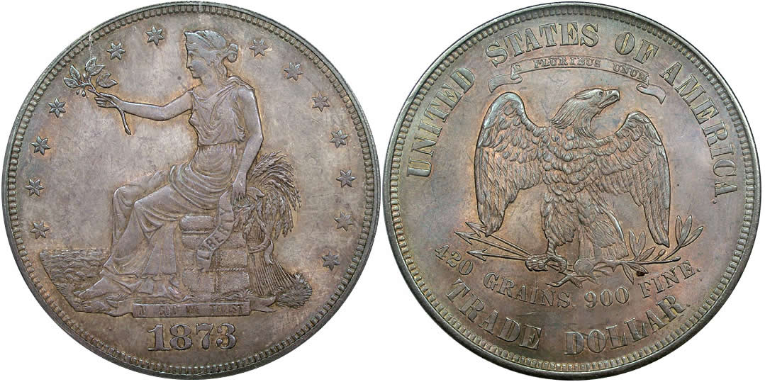 1873 Trade Dollar PCGS MS-64 1873 Trade Dollar PCGS MS-64