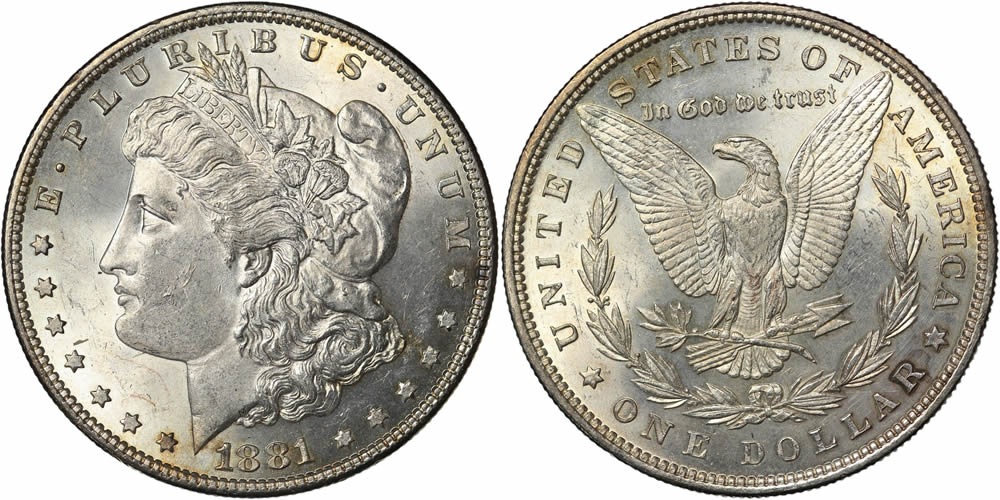 1881 Morgan Dollar 1881 Morgan Dollar