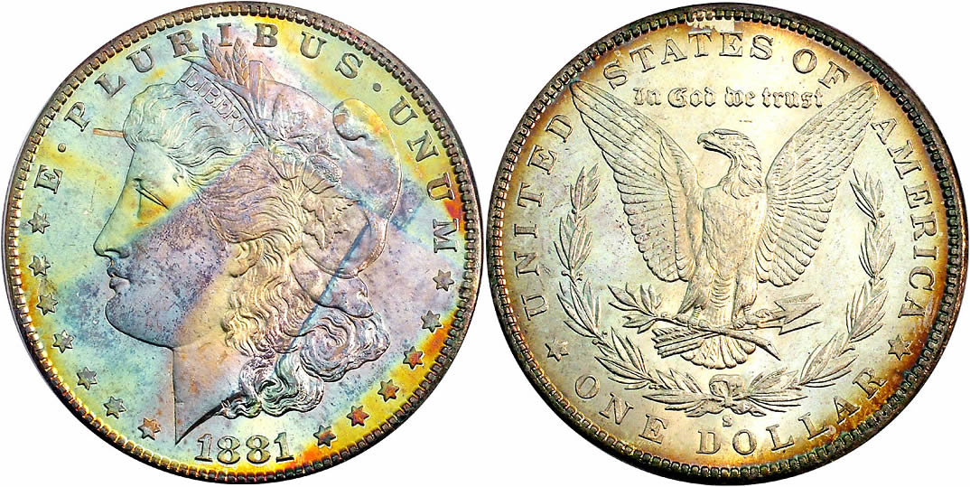 1881 S Morgan Dollar 1881 S Morgan Dollar