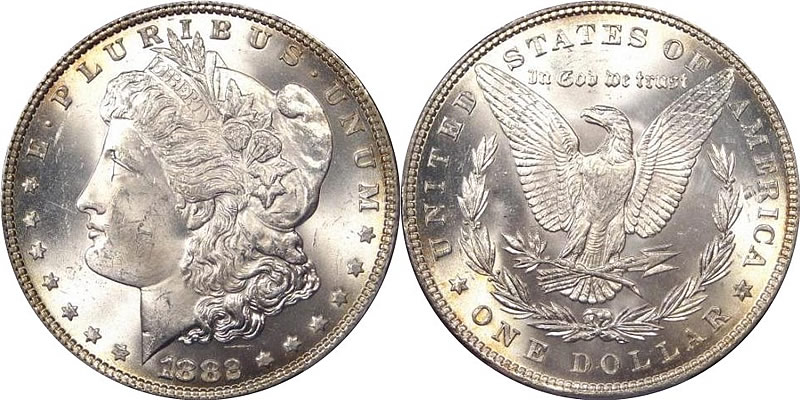 1882 Morgan Dollar PCGS MS-65 1882 Morgan Dollar PCGS MS-65