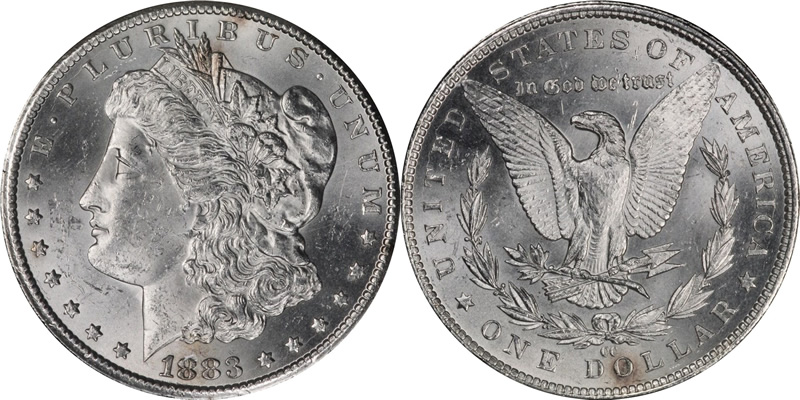 1883 CC Morgan Dollar 1883 CC Morgan Dollar