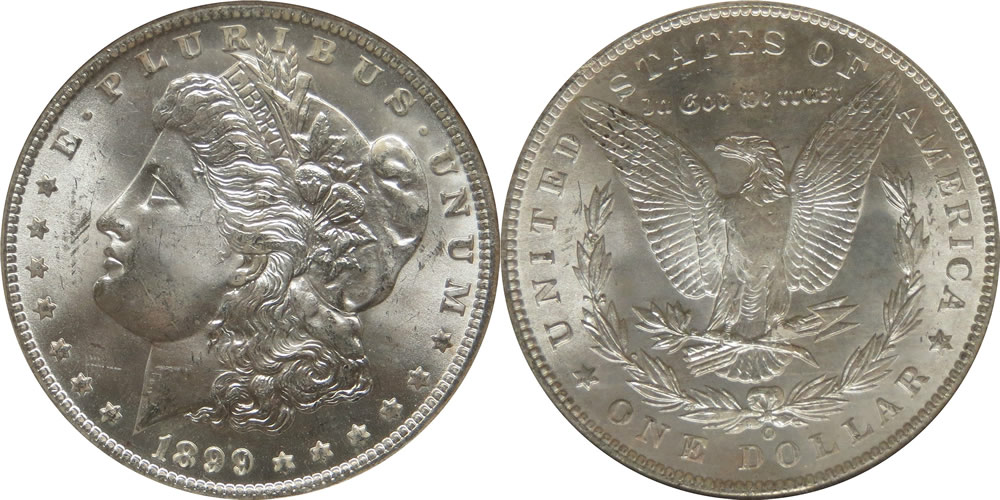 1899 O Morgan Dollar 1899 O Morgan Dollar