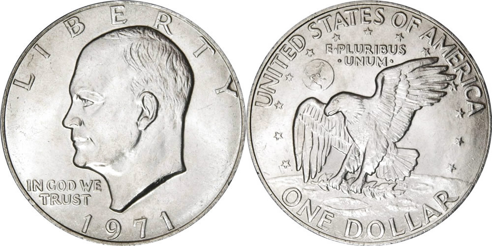 1971 Eisenhower Dollar 1971 Eisenhower Dollar