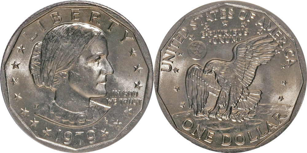 1979 P Susan B. Anthony Dollar 1979 P Susan B. Anthony Dollar