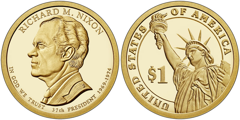 2016 S Richard Nixon Presidential Dollar 2016 S Richard Nixon Presidential Dollar