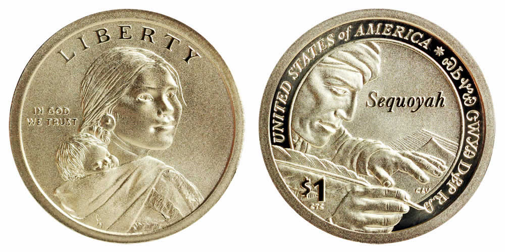 2017 S  Sacagawea - Native American Dollar Enhanced Uncirculated 