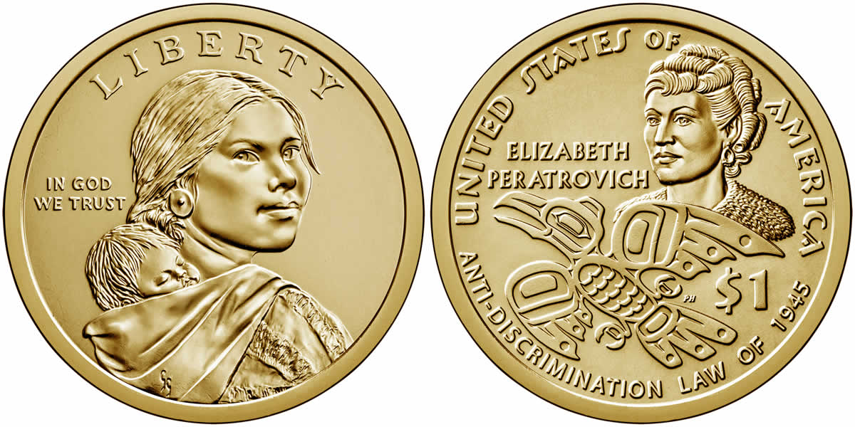 2020 P Sacagawea - Native American Dollar 