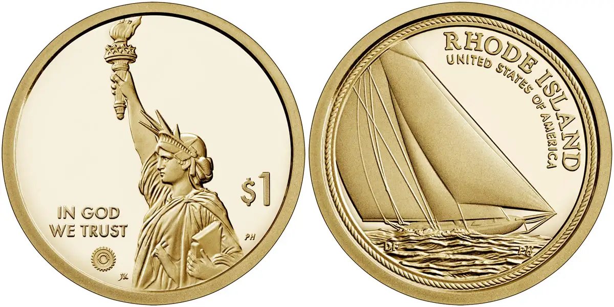 2022 S Rhode Island (Reliance Yacht) American Innovation Dollar 2022 S American Innovation Dollar