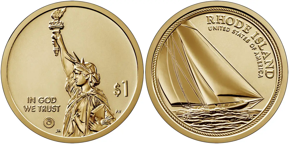 2022 S Rhode Island (Reliance Yacht) American Innovation Dollar 2022 S American Innovation Dollar