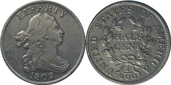 1802 Draped Bust Half Cent 1802 Draped Bust Half Cent