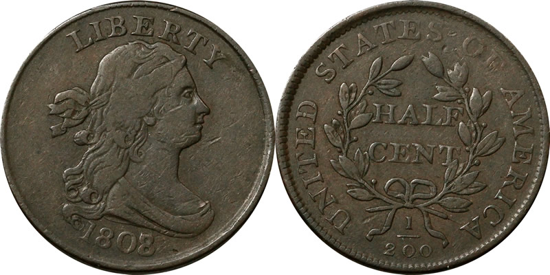 1808 Draped Bust Half Cent 1808 Draped Bust Half Cent